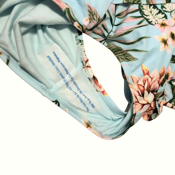 NEW Kona Sol One Piece Swimsuit Sz XL Full Coverage Wrap Tropical Floral Modest - Picture 8 of 11